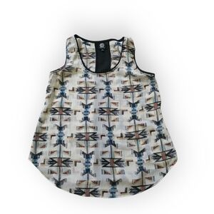 🔥5 FOR $25🔥Bobeau Sheer Western Tank, Size Small